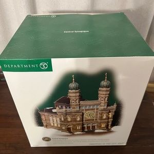 NEW Dept 56  - Central Synagogue - Historic Landmark Series